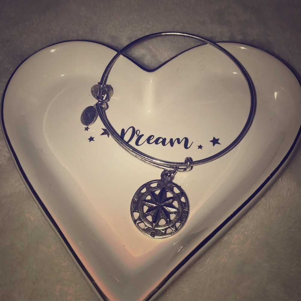Alex and Ani compass bangle